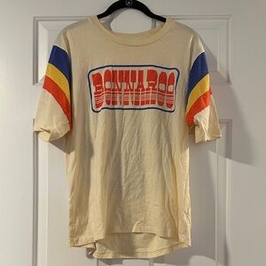 Bonnaroo T-Shirt with Multicolor Stripes